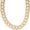 Spooky Central Gold Necklace Chain for Halloween & Hip Hop Party, Cuban Link, 36 In - 3 of 4