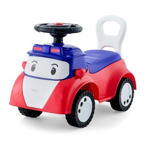 Toddler Ride-On Car with Under-Seat Storage, Music & 55 lbs Capacity - 1 of 4