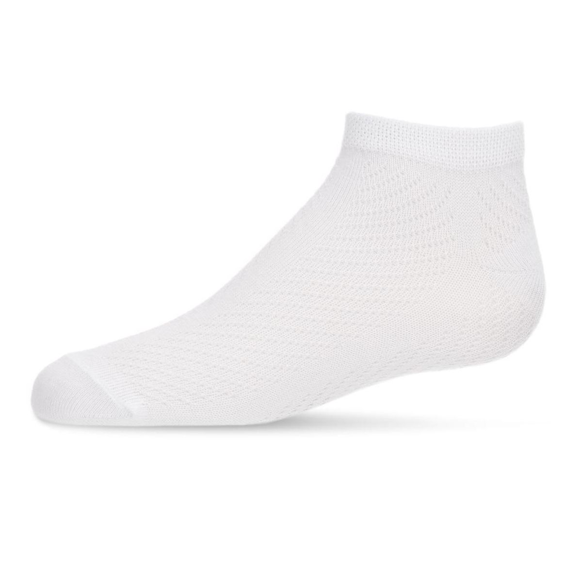 Memoi Pointelle Cotton Blend Super Soft Anklet Sock - thumbnail 5