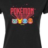 Women's - Pokémon - Retro Pokémon Fitted Graphic T-Shirt - 2 of 3