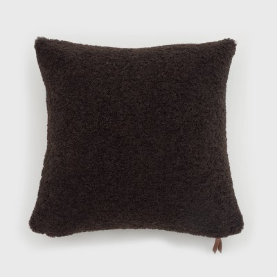 Oversize Teddy Faux Shearling Lux Throw Pillow - Evergrace