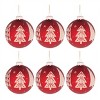 Beaded Pine Tree Ball Ornament (Set of 6) - 4 of 4
