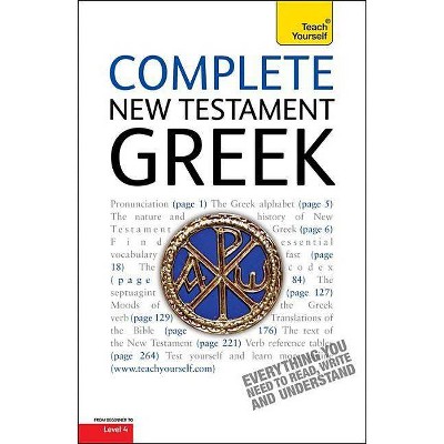 Complete New Testament Greek - (Complete Languages) by  Gavin Betts (Hardcover)