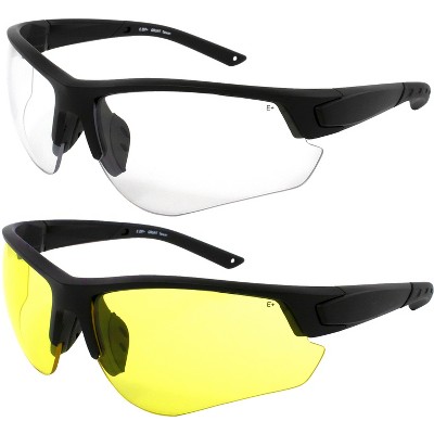 2 Pairs of Epoch Eyewear Grunt Safety Sunglasses