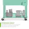 Best Choice Products 80qt Steel Rolling Cooler Cart w/ Bottle Opener, Catch Tray, Drain Plug, Locking Wheels - 4 of 4