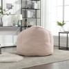 Sapphtopaz Bean Bag Chair Foam Bean Bag Chairs for Adult Sofa Chair with Footrest Foam Accent Chair for Living Room, Apartment - 2 of 4