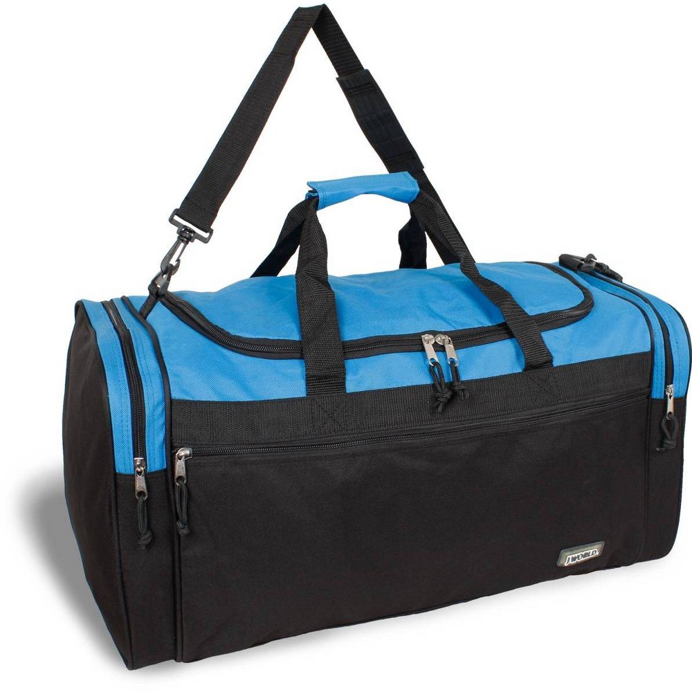 JWorld Copper 33L Duffel Bag - Blue/Black