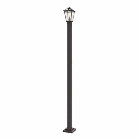 Z-lite Talbot 1 - Light Post Light In Oil Rubbed Bronze : Target