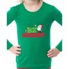 Peanuts Christmas Santa Snoopy Be Merry Tight Fit Family Pajama Set - 4 of 4