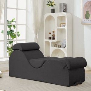 Mjkone Yoga Chair, Chaise Lounge Chair for Yoga - 1 of 4