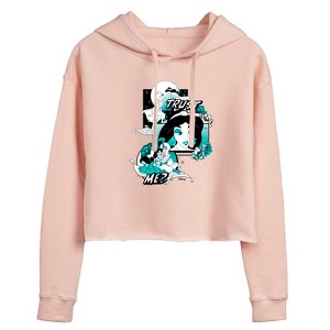 Women's - Disney Princess - Jasmine Pop Cropped Graphic Hoodie - 1 of 3