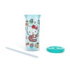 Silver Buffalo Sanrio Hello Kitty Holiday Baking 20-Ounce Carnival Cup With Lid and Straw - 2 of 4