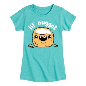 Girls' - Instant Message - Lil Nugget Fitted Short Sleeve Graphic T-Shirt - 1 of 4
