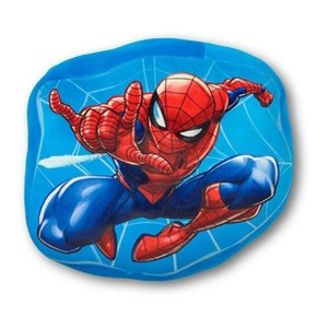 Marvel Spider-Man Web Launch Squishy Soft Plush Travel Cloud Pillow Multicolored - 1 of 4