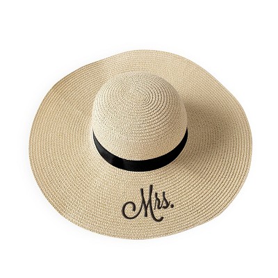 "Mrs" Natural Sun Tan Hat