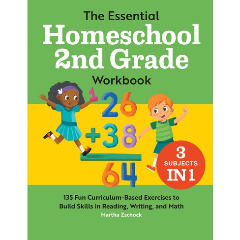 The Essential Homeschool 2nd Grade Workbook - (Homeschool Workbooks) by  Martha Zschock (Paperback) - image 1 of 1