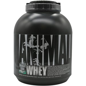 Universal Nutrition Animal Whey Isolate Loaded Protein Powder - 54 Servings - 1 of 2