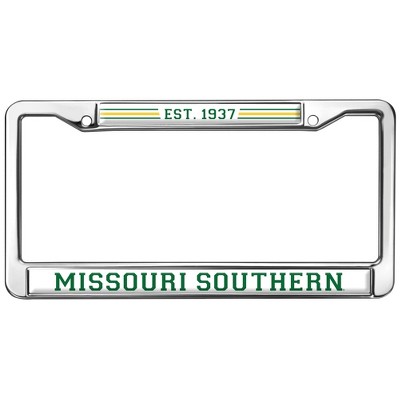 Missouri Southern State University Full Size Standard License Plate Metal Frame