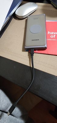 Samsung 10000mAh 25W Wireless Power Bank - Silver