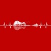 Men's Design By Humans Nature Guitar Heart Beat By Maryedenoa T-Shirt - 2 of 2