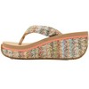 VOLATILE Women's Island Raffia Wedge Sandal - 4 of 4