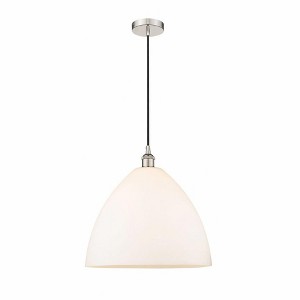 Edison Dome - 1 Light Cord Hung Pendant In Industrial Style-17.75 Inches Tall and 16 Inches Wide - 1 of 1