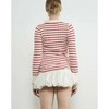 Women's Finley Striped Cardigan - Aaron & Amber - 3 of 4
