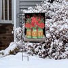 Joy Mason Jars Christmas Garden Flag 18" x 12.5" Briarwood Lane - 4 of 4