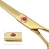 Unique Bargains Upper Bend Shears Dog Grooming Scissors 7.5inch 1 Pc - 2 of 4