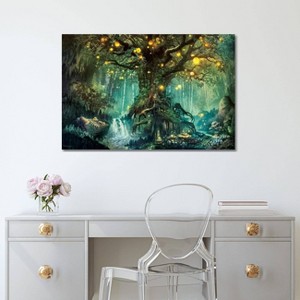 iCanvas Dimlight Forest by Ferdinand Ladera Canvas Print Wall Art - 1 of 3