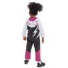 Marvel Spider-Man Spider-Gwen Ghost Spider Girls Zip Up Coverall Newborn - 3 of 4