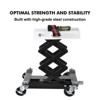 450 LBS Low Profile Transmission Jack - Heavy-Duty Auto Repair Lift with 7-23 Inch Height Range, 2M Safety Straps & 4 Brake Wheels - 3 of 4