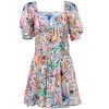 VENUS Womens Cotton Voile Mini Dress - 4 of 4