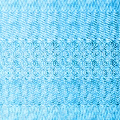 Arctic Sleep Queen Blue Gel Memory Foam Mattress Topper