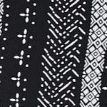 black batik stripe