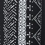 black batik stripe