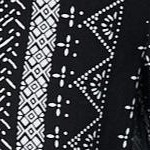 black batik stripe