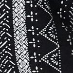 black batik stripe
