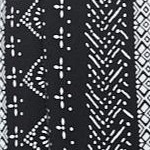 black batik stripe