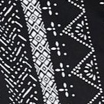 black batik stripe
