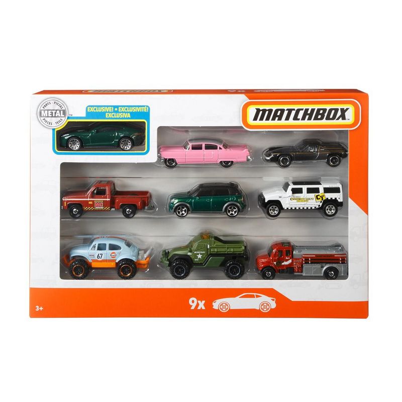 Matchbox - 9 pack Various Toy Cars, 2 of 3