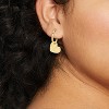 Bijoux Sport by Luv Aj MLB Gold Logo Heart Hoop Earrings - 2 of 3