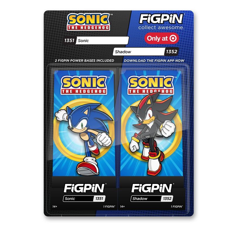 FiGPiN Sega 2pk - Sonic and Shadow, 1 of 4