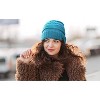 Market & Layne Women Chunky Knit Beanie Hat, Women Winter Hat - 4 of 4