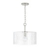 Capital Lighting Emerson 1 - Light Semi-Flush Mount in  Polished Nickel - 3 of 4