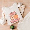 Simply Sage Market Just Peachy Colorful Peach Lightweight Garment Dyed Sweatshirt - 3 of 4