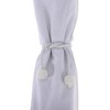 Unique Bargains Buckle Faux Pearl Curtain Tie Polyester ABS 2 Pcs - 4 of 4
