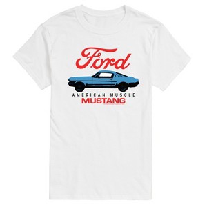 Men's - Ford - Ford American Muscle Mustang Short Sleeve Graphic T-Shirt - 1 of 4