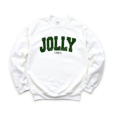 Simply Sage Market Women's Graphic Sweatshirt Jolly Vibes Grunge