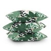 26"x26" Oversized Gale Switzer Into The Jungle Square Throw Pillow Green - Deny Designs: Decorative Accent for Indoor, Removable Cover - 4 of 4